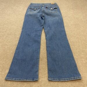 Levis 512 Slimming Bootcut Jeans Womens 10 Blue y2K Western Stretch Denim Boho